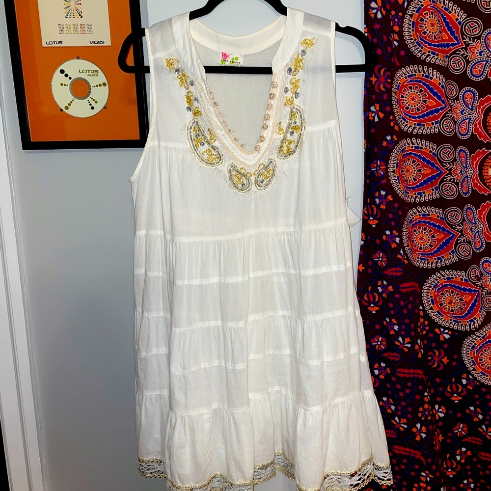 Free People tunic- could be worn as a dress with tights